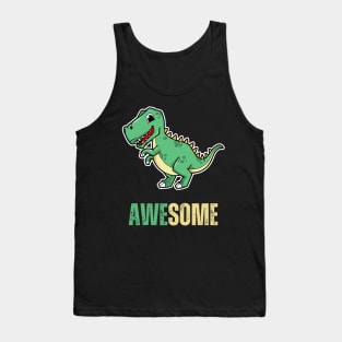 Awesom Kawaii T-Rex Dinosaur Tank Top